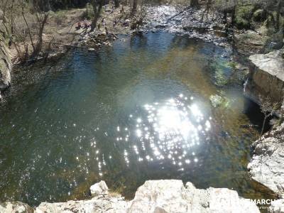 Azud del Mesto - Cascada del Hervidero;senderismo montaña burgos rutas de montaña nieve en la sier